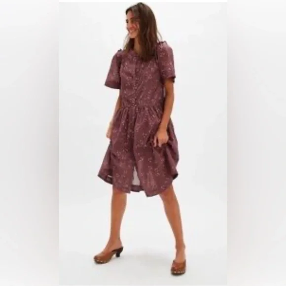 Free People Bella Mae MIDI Dress - Picture 2 of 10